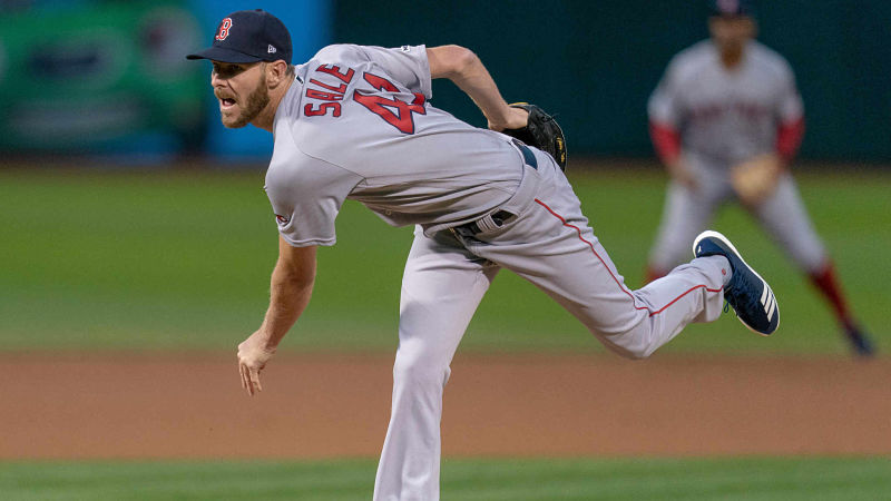 Chris Sale Takes Mound For Red Sox In Series Opener Vs. Rangers