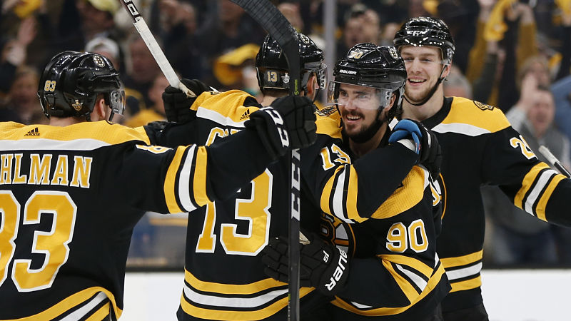 Bruins' Charlie Coyle, Marcus Johansson Continue To Build Chemistry ...