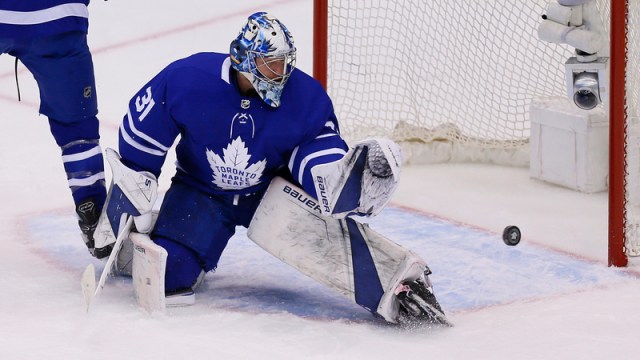 Toronto Maple Leafs Goaltender Frederik Andersen