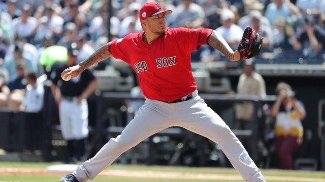 Boston Red Sox Pitcher Hector Velazquez