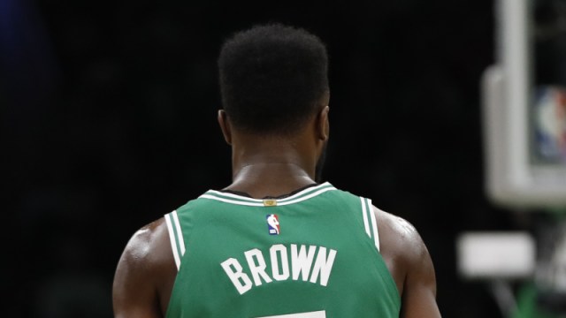 Boston Celtics guard/forward Jaylen Brown
