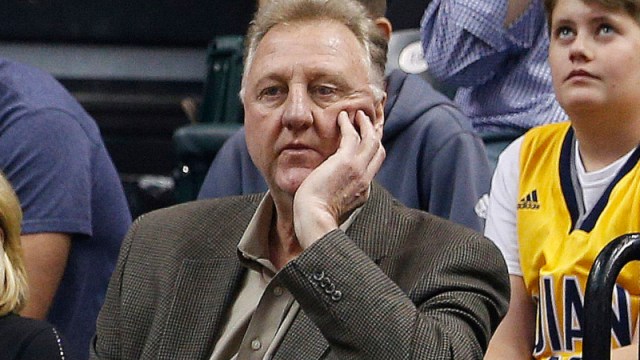 Indiana Pacers president Larry Bird