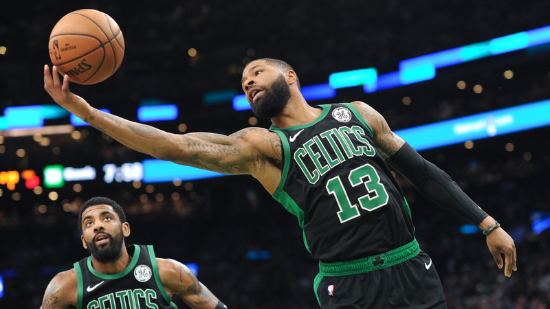 Marcus Morris' Son Makes Guest Appearance At Celtics Postgame Presser ...