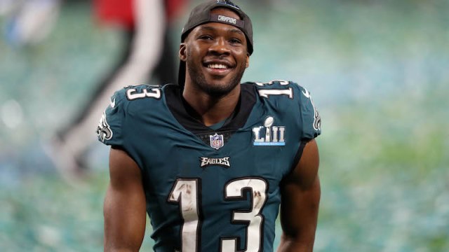 Eagles wide receiver Nelson Agholor