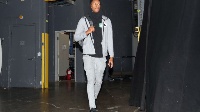 Boston Celtics forward P.J. Dozier