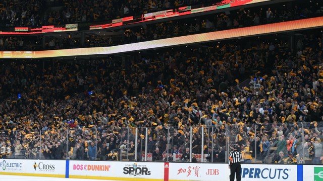 Bruins crowd