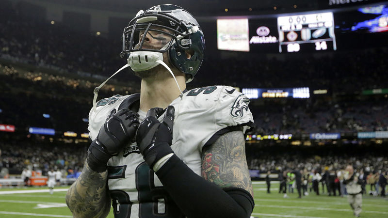 Chris Long: Philadelphia Eagles defensive end announces retirement