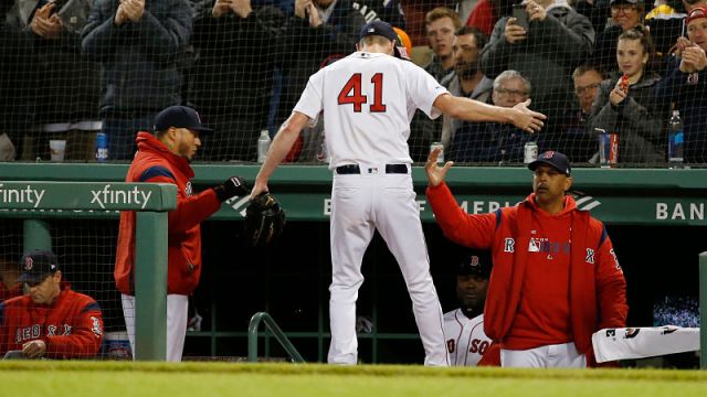 Boston Red Sox's Chris Sale And Alex Cora