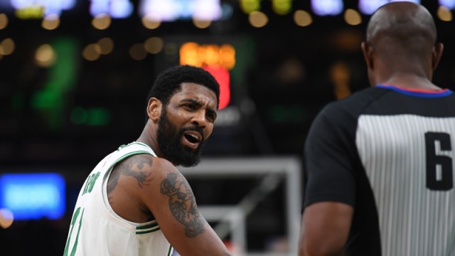 Celtics guard Kyrie Irving