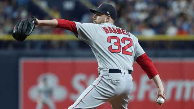 Boston Red Sox pitcher Matt Barnes