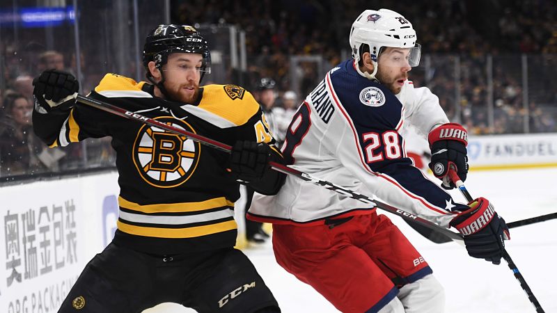 Blue Jackets Lacking Secondary Scoring Against Bruins In Second Round
