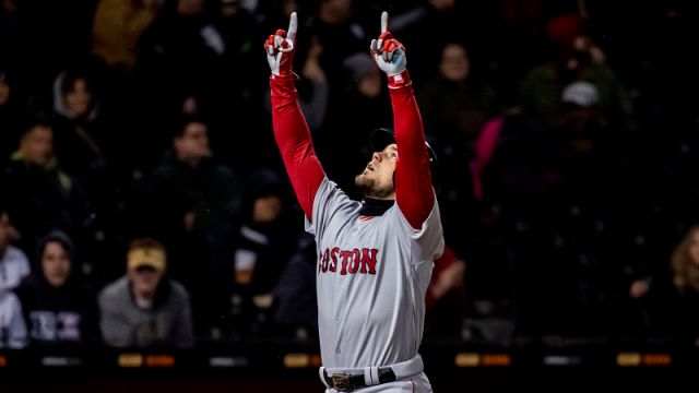 Boston Red Sox infielder Michael Chavis
