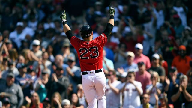 Boston Red Sox third baseman Michael Chavis