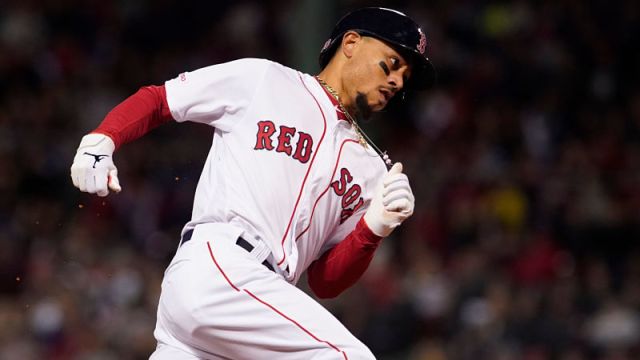 Boston Red Sox outfielder Mookie Betts