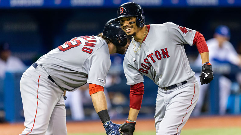 Mookie Betts, Michael Chavis Come Up Clutch With Extra-Inning Home
Runs