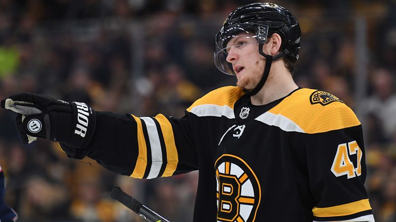 Torey Krug Gushes Over ‘Special’ Moment Seeing Infant Daughter At
Rink