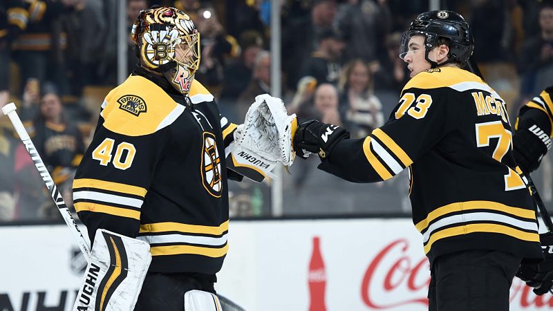 Tuukka Rask's Stellar Playoff Run Has Charlie McAvoy Shaking His Head ...