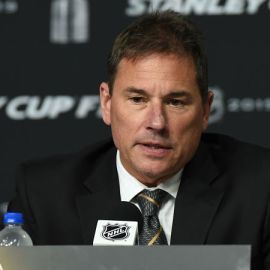 Boston Bruins head coach Bruce Cassidy