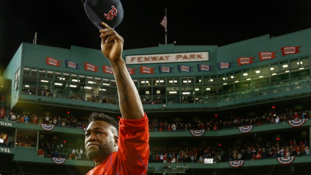 Former Boston Red Sox designated hitter David Ortiz