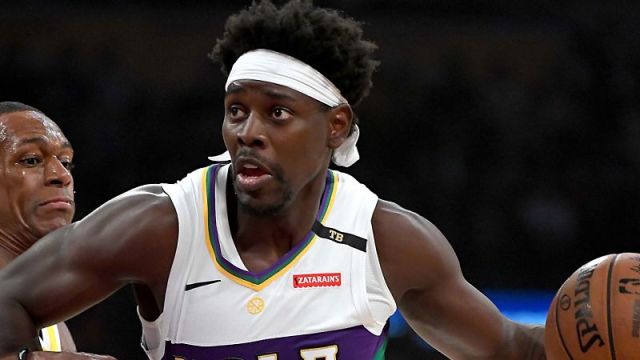 New Orleans Pelicans guard Jrue Holiday