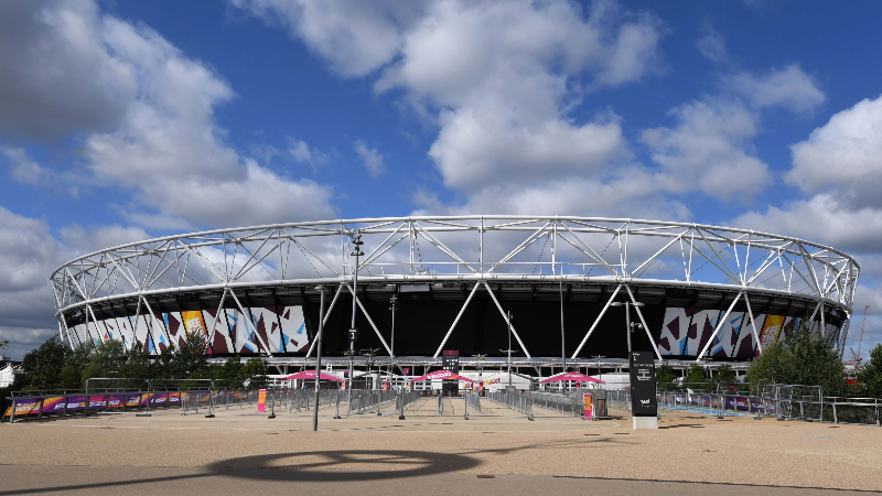 Timelapse video shows stunning final transformation of London Stadium as  West Ham's home gets new look for MLB London Series