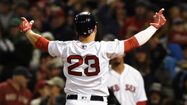 Boston Red Sox infielder Michael chavis