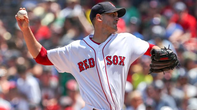 Boston Red Sox pitcher Rick Porcello