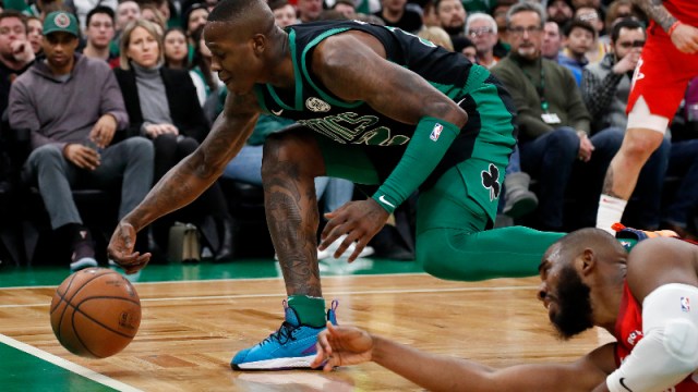 Boston Celtics guard Terry Rozier