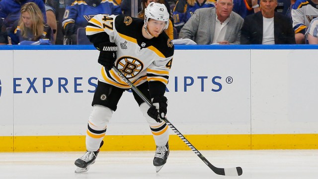Boston Bruins Defenseman Torey Krug
