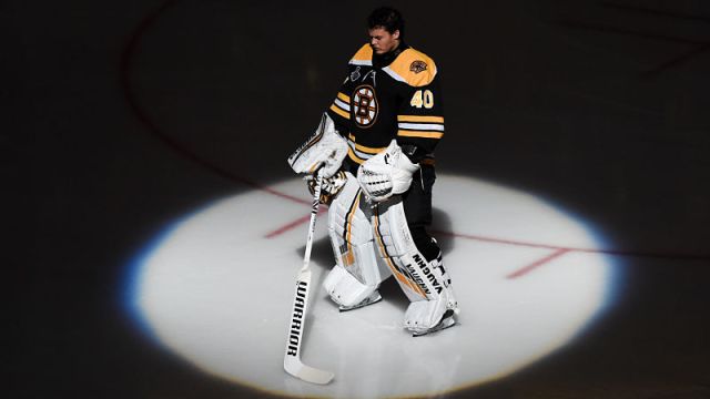 Boston Bruins goalie Tuukka Rask