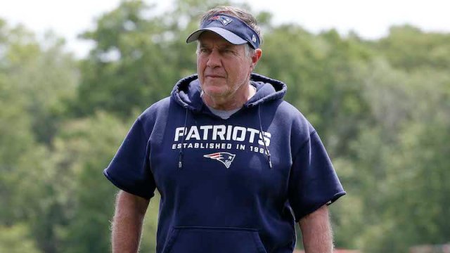 Patriots head coach Bill Belichick