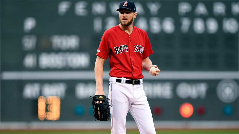 Red Sox's Chris Sale throws 'eye-opening' live batting practice