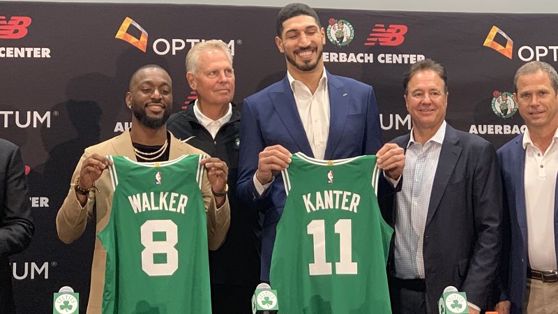Game-Worn Kemba Walker Jersey - Boston Celtics History