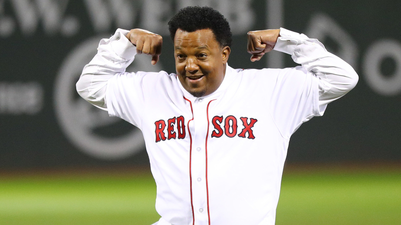 It's Pedro Martinez's showcase: Red Sox ace strikes out 5 in All