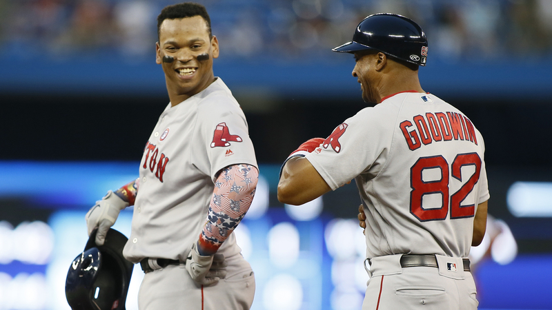 Rafael Devers hitting the ball harder than anyone: 'It's kind of like J.D.  Martinez last year