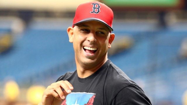 Former Boston Red Sox Manager Alex Cora