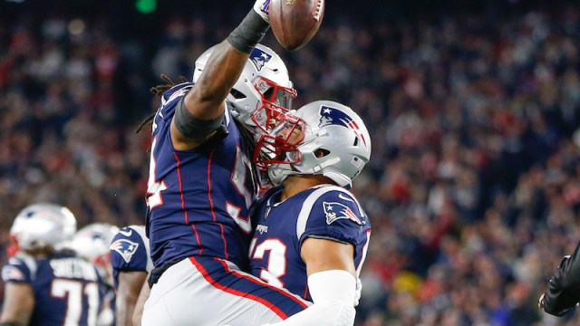 Patriots linebackers Kyle Van Noy, Dont'a Hightower