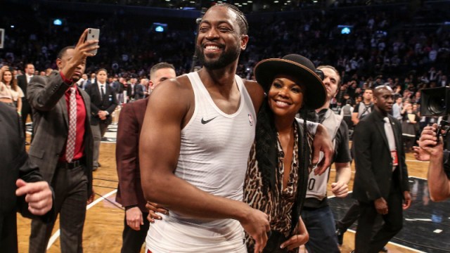 Former NBA guard Dwayne Wade and Gabrielle Union