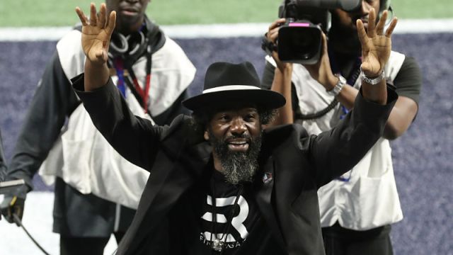 Pro Football Hall of Fame inductee Ed Reed