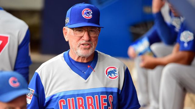 Chicago Cubs manager Joe Maddon