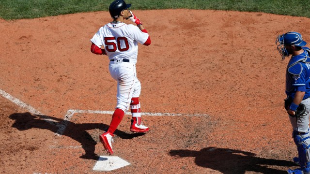 Boston Red Sox right fielder Mookie Betts