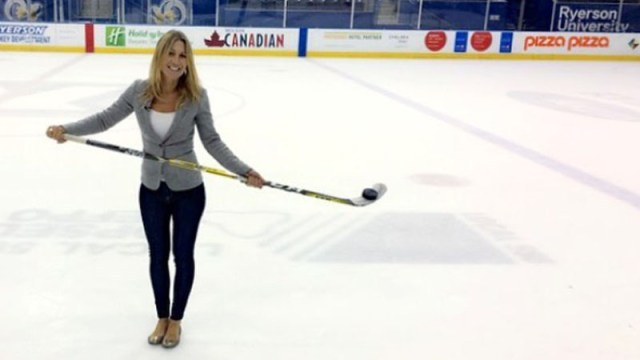 New Bruins rinkside reporter Sophia Jurksztowicz