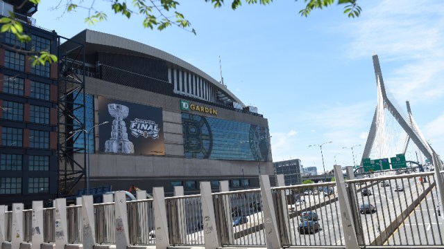 A general view of TD Garden