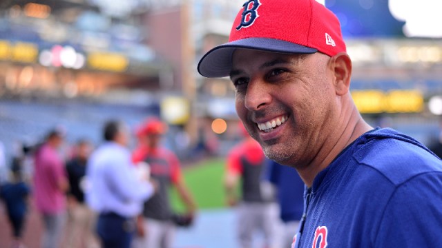 Former Boston Red Sox manager Alex Cora
