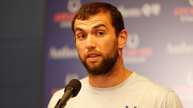 Former Indianapolis Colts Quarterback Andrew Luck