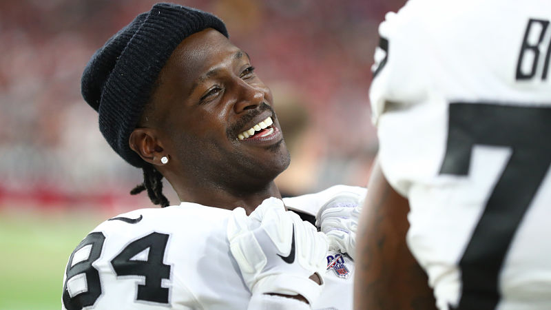 Raiders reportedly suspend Antonio Brown after 'screaming match