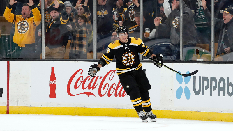 Bruins’ Brad Marchand Out-Muscles P.K. Subban For Fourth Goal Of
Season