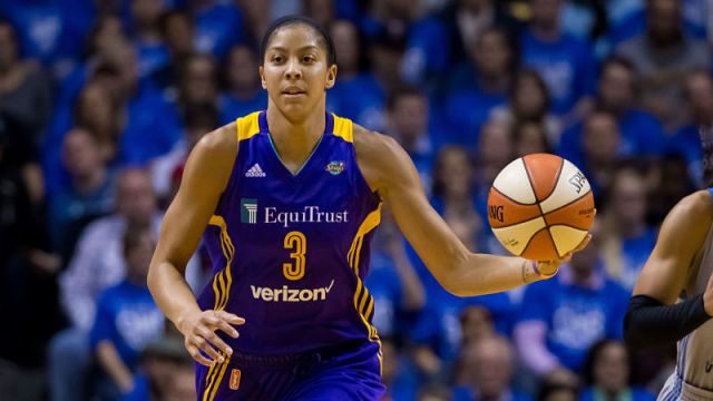 Los Angeles Sparks forward Candace Parker