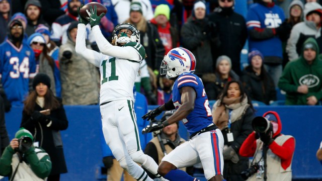 New York Jets Wide Receiver Robby Anderson and Buffalo Bills Cornerback Tre'Davious White