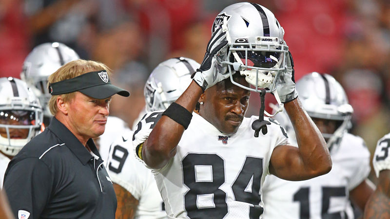 Jon Gruden Delivers Final Remarks On Antonio Brown As WR 
